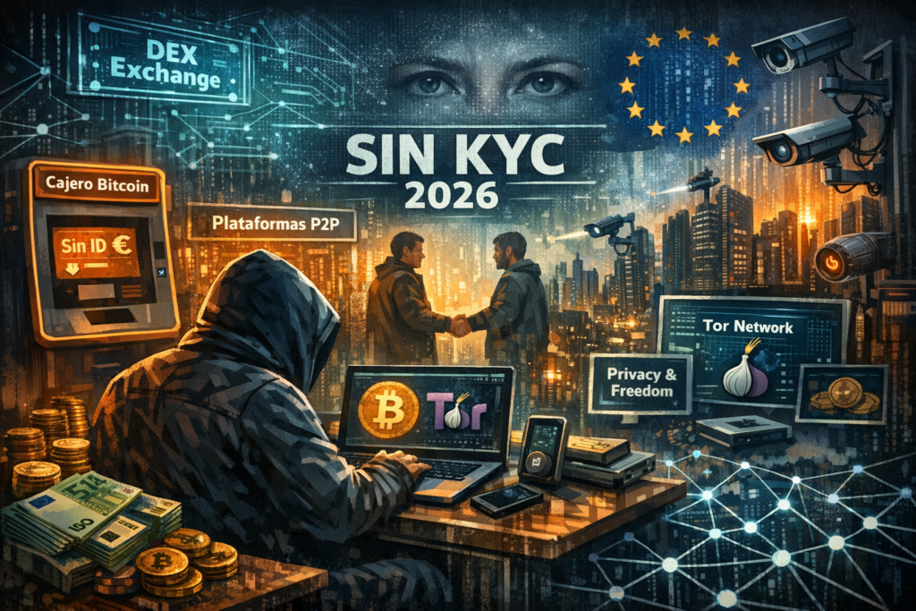 Cómo usar un exchange sin KYC en España