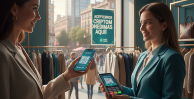 Pagar con criptomonedas en comercios de España